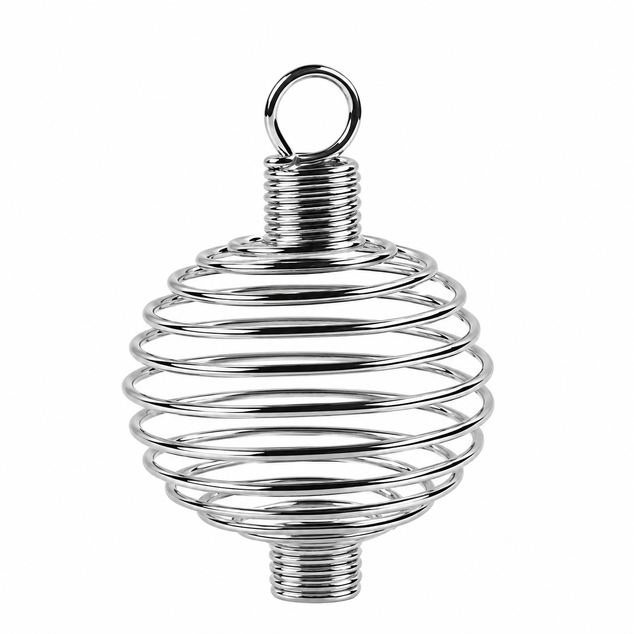 Steinhalter Anhänger – silberfarben